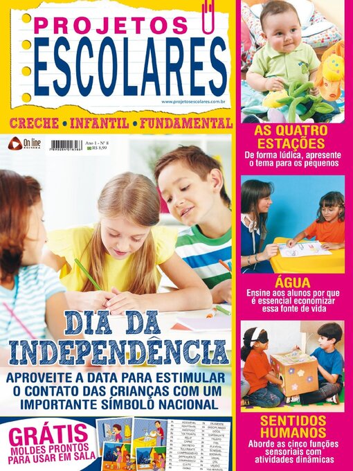 Cover image for Projetos Escolares